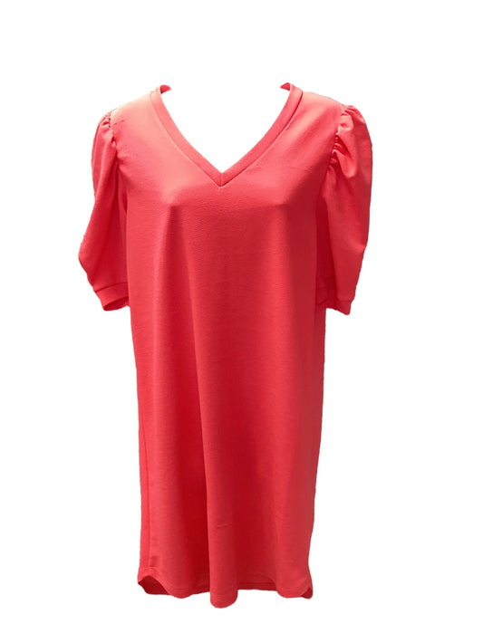 NWT MTS Women's Knit Dress Salmon S