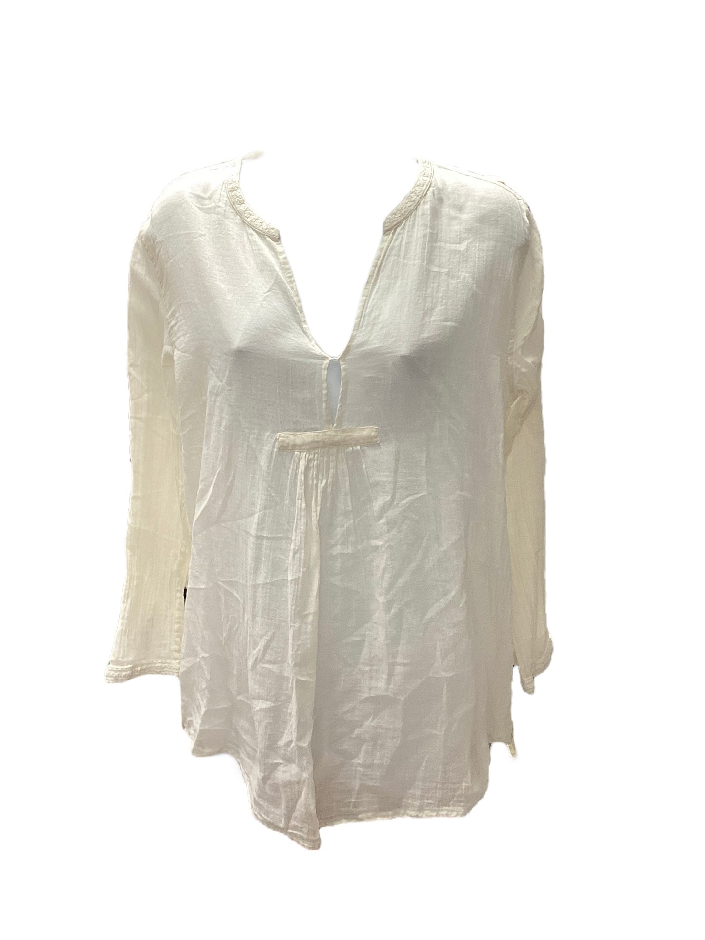 Star Mela Women's Gauze Blouse Ivory M