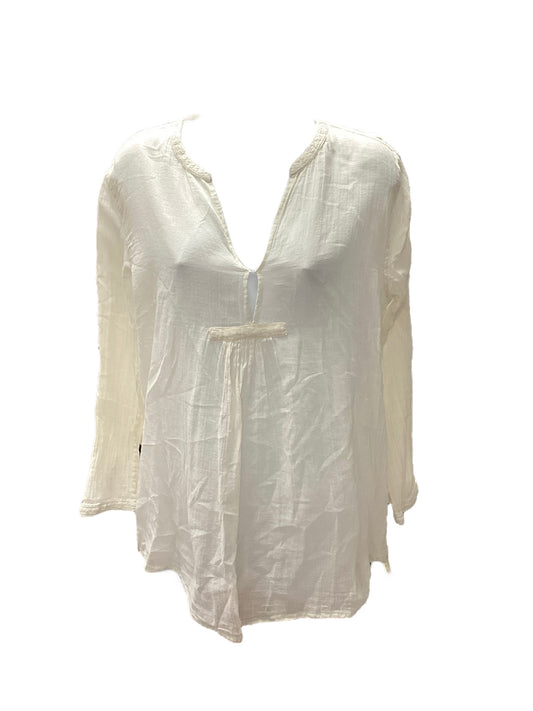 Star Mela Women's Gauze Blouse Ivory M