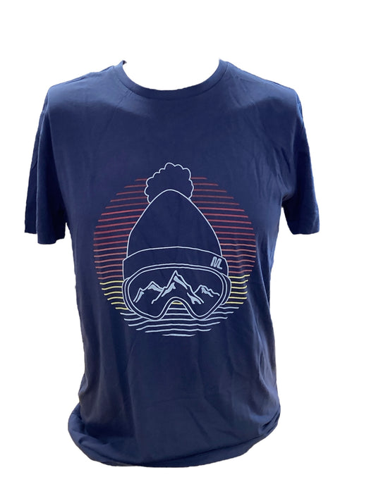 NWT Marine Layer Men's Ski Tee Navy M