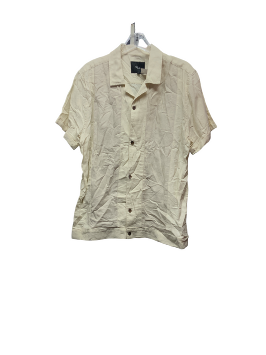 Rails Men's Shirt Ivory L