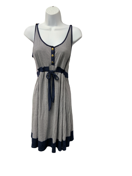 Seraphine Maternity Dress Navy 6