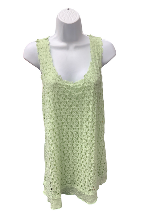 Sundance Women's Lace Front Tank Sage M
