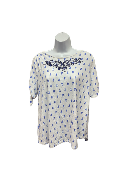 St Johns Bay Women's Top Blue L