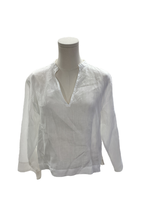 Polo RL Women's Linen Blouse White S