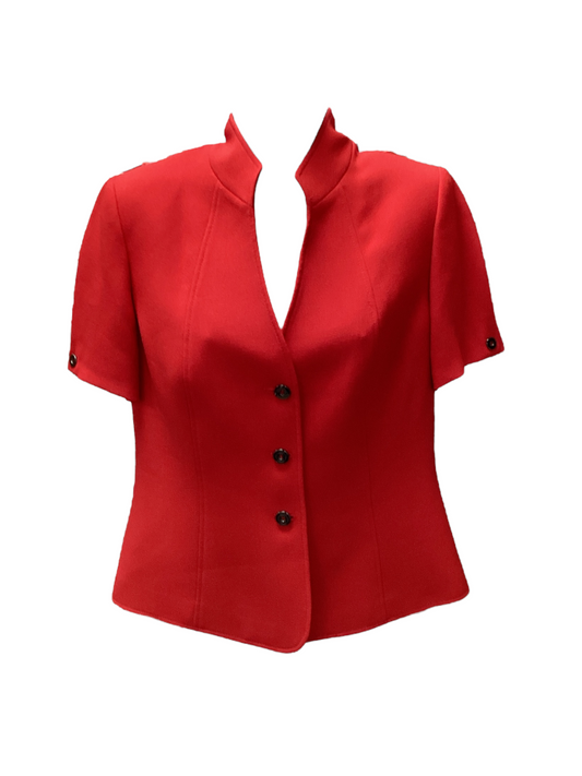 Tahari Women's 2pc Skirt Red 8