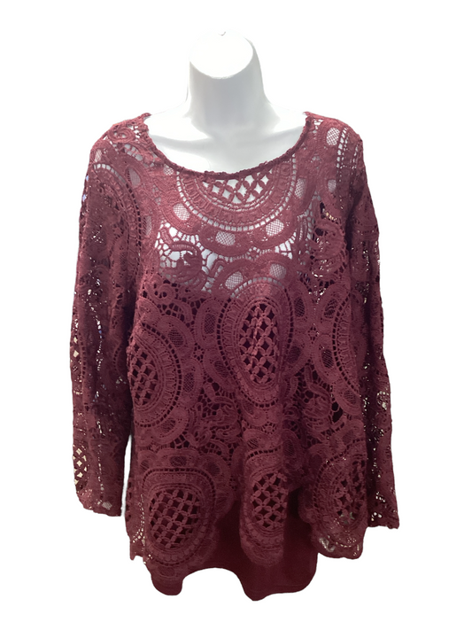 Ultra Pink Women’s Shirt White 1X