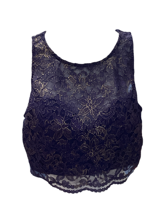 As U Wish Jr.s Crop Navy 7