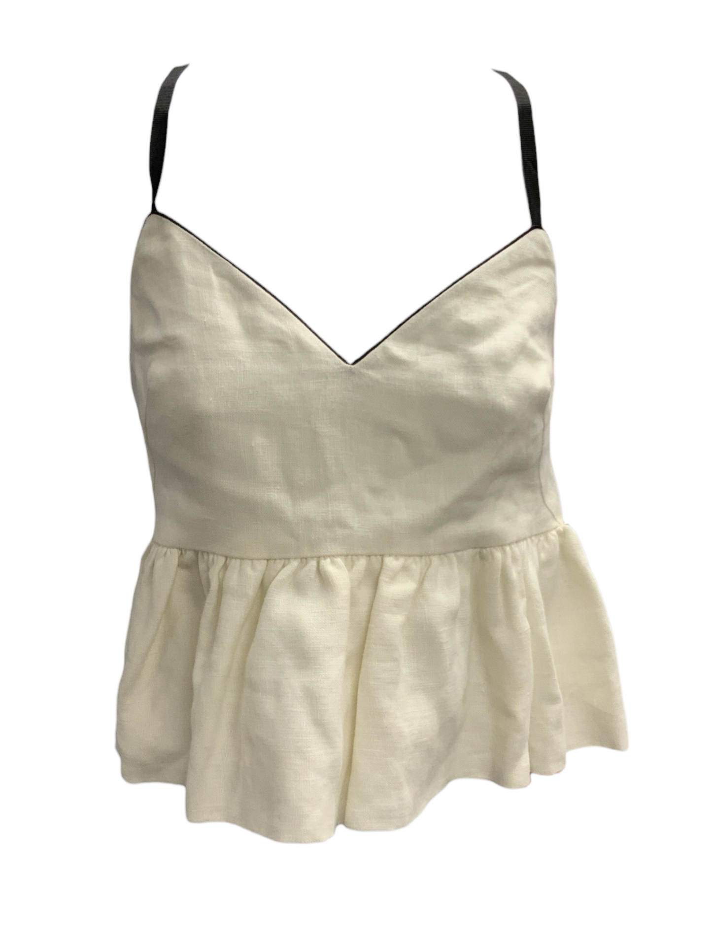 Massimo Dutti Women's Linen Camisole White S