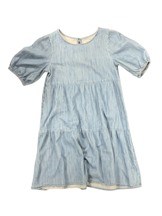 Old Navy Girls Tier Dress Denim M=10/12