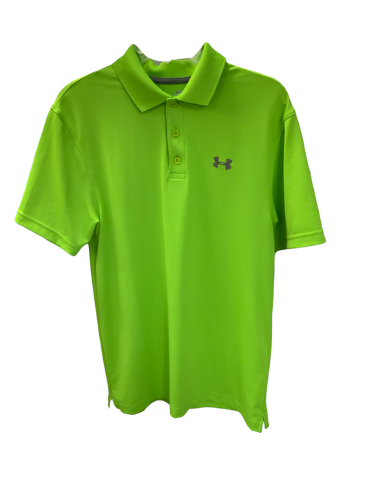 Under Armour Men's Polo Lime S