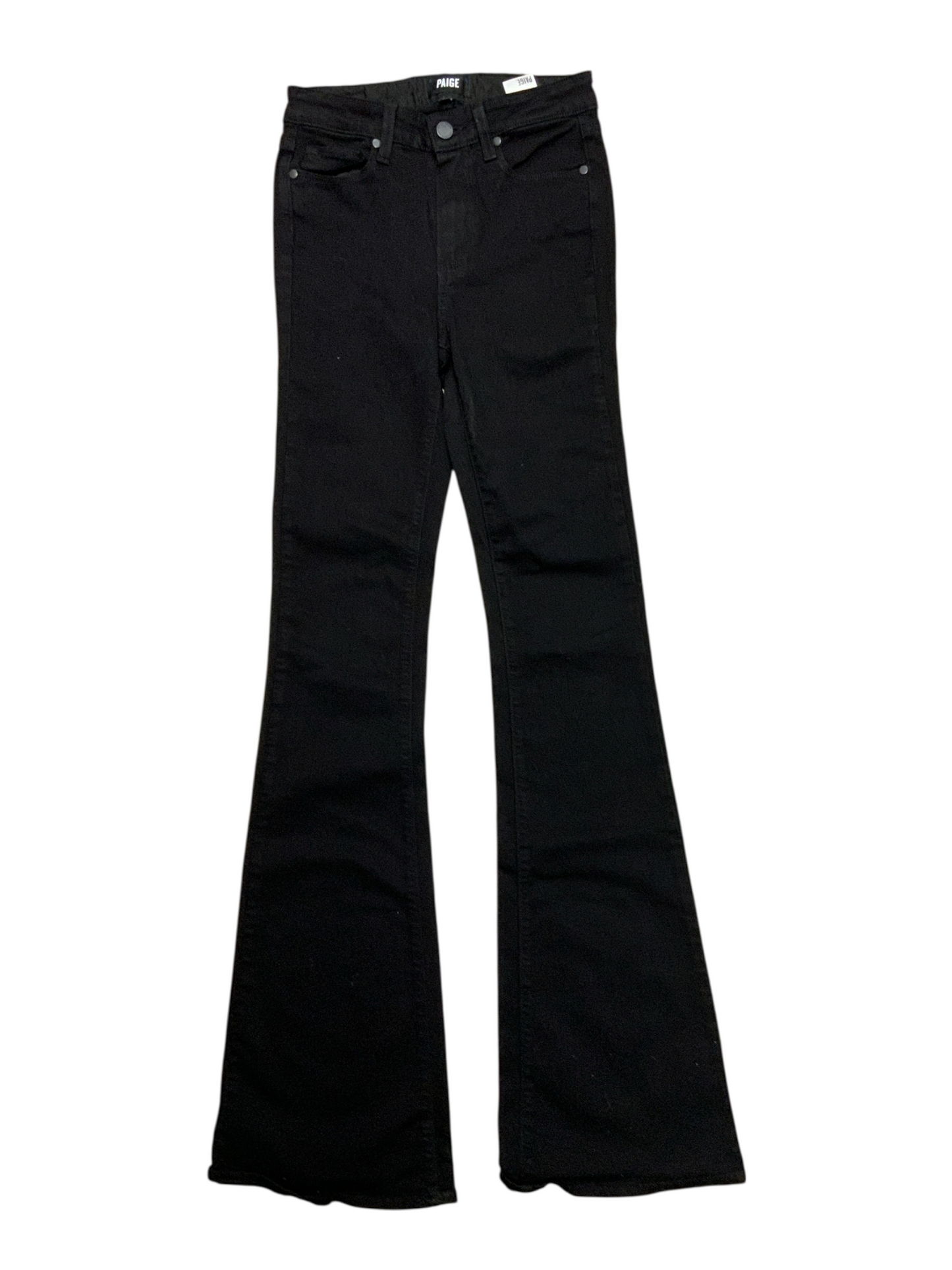 Paige Women's Belle Jean Black 25x34/0=XS