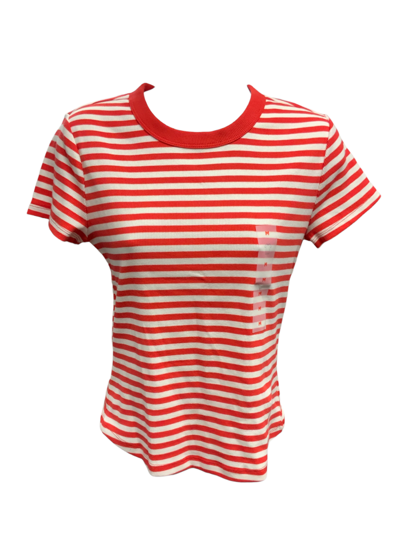 NWT Old Navy Rib Tee Red M