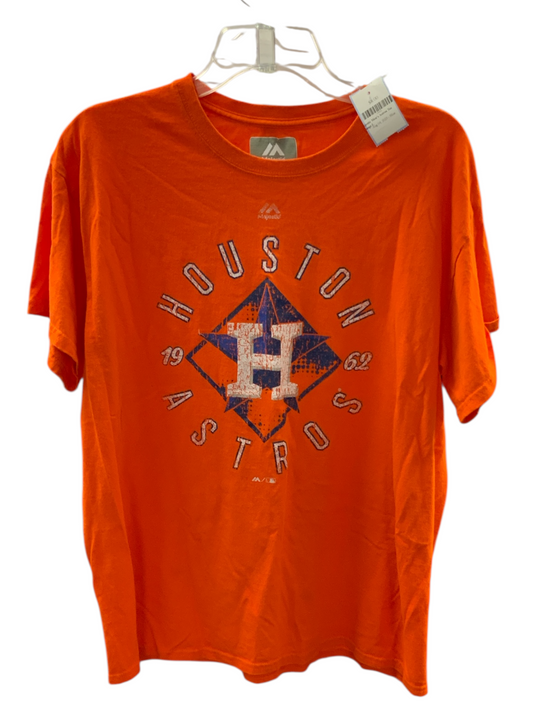 Majestic Men's Astros Tee Orange L