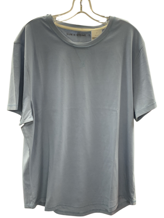 NWT Sun + Stone Men's Tee Blue XL