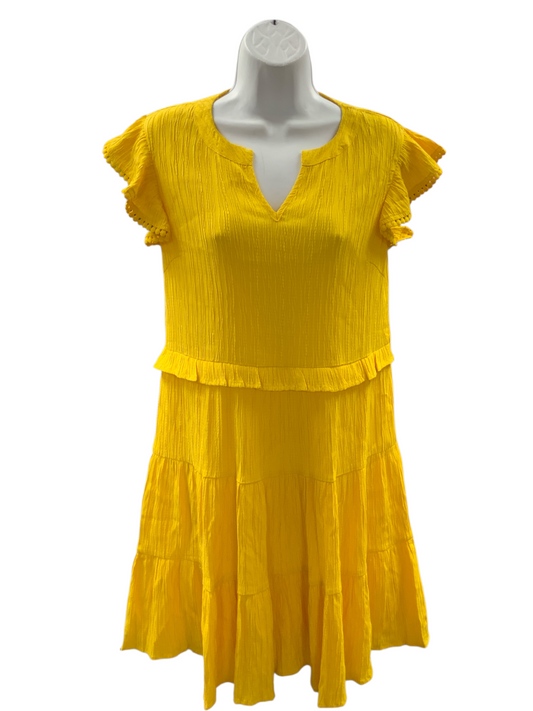 NWT THML Women's Dress Gold XS