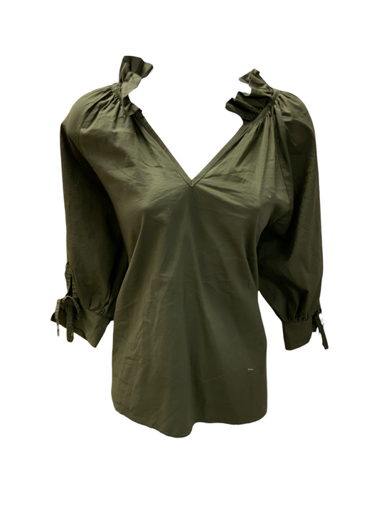 Sophia Women's Blouse Olive L