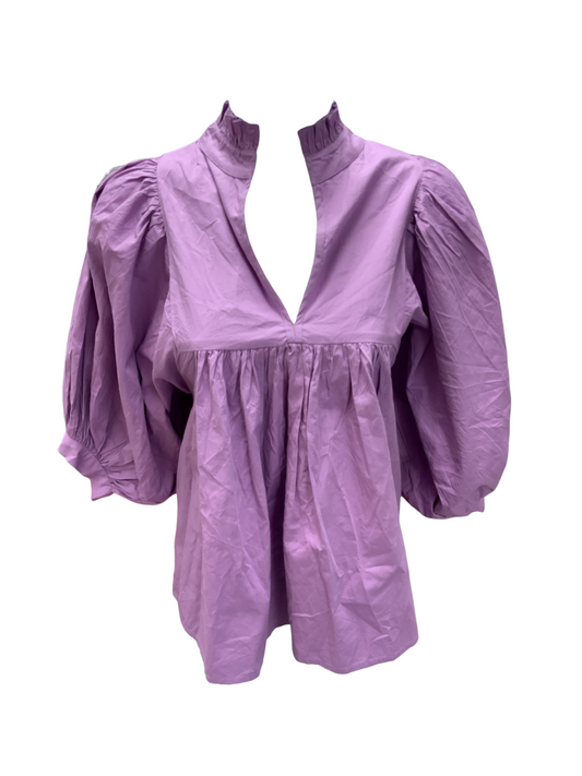 Never A Wallflower Women's Blouse Lilac S