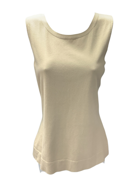 Lafayette 148 Women's Top Tan M