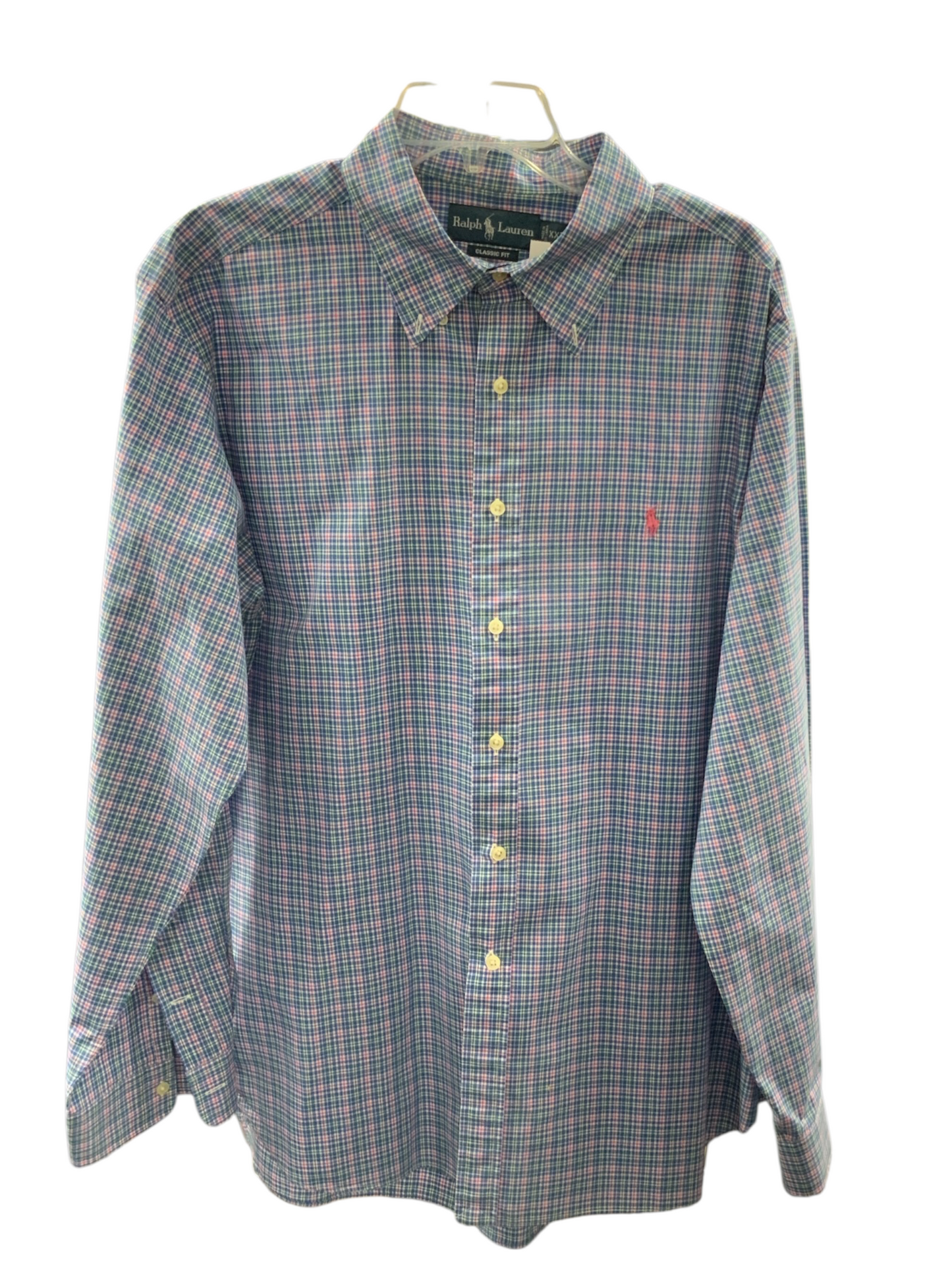 Ralph Lauren Men's Shirt Plaid XXL