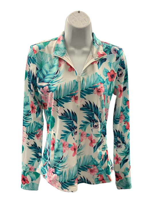 Tommy Bahama Women's Jacket Multi Floral S