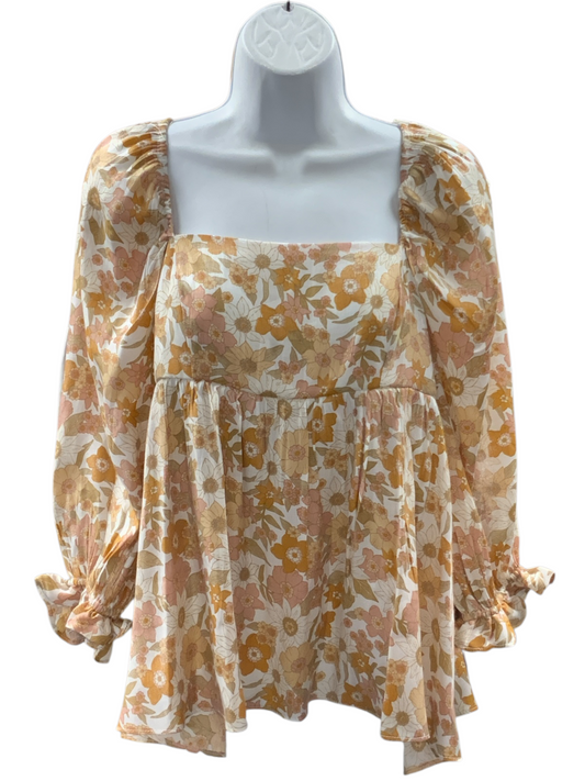 Storia Women's Blouse Gold M
