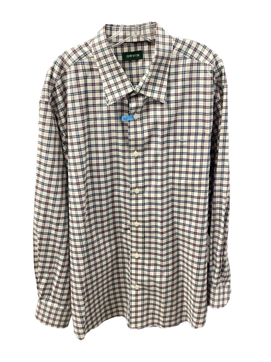 Orvis Men's Shirt Plaid XXL