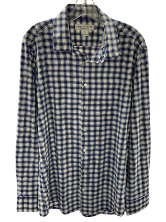 Mizzen+Main Men's Shirt Azure L