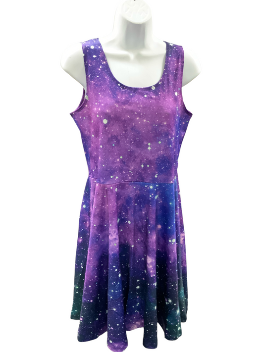NEW Cow Cow Women's Star Night Dress Purple XL
