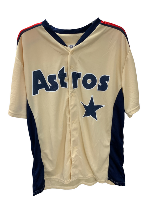Houston Astros Valdez Jersey Cream XL