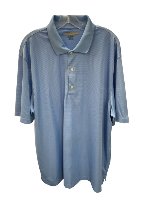 Greg Norman Men's Shirt Stripe XXL