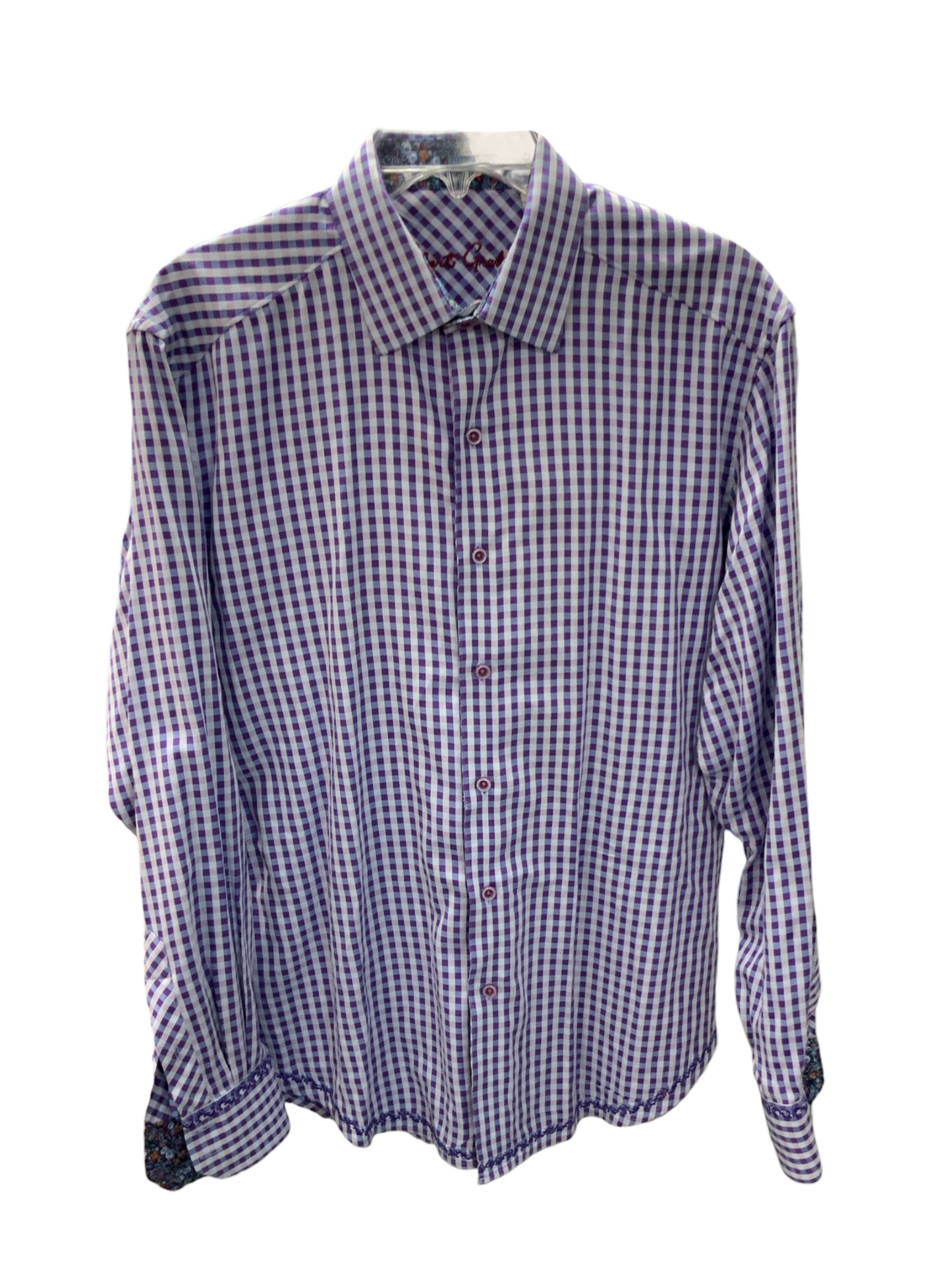 Robert Graham Men's Shirt Purple M