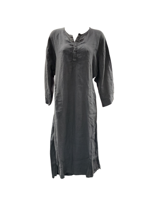 Parachute Women's Linen Dress Coal XS