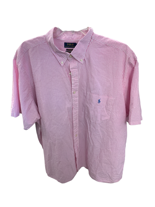 Polo RL Men's Shirt Pink 3XL