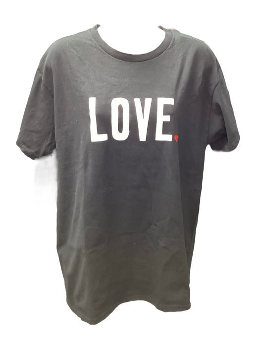 Gildan Men's Love Tee Black L