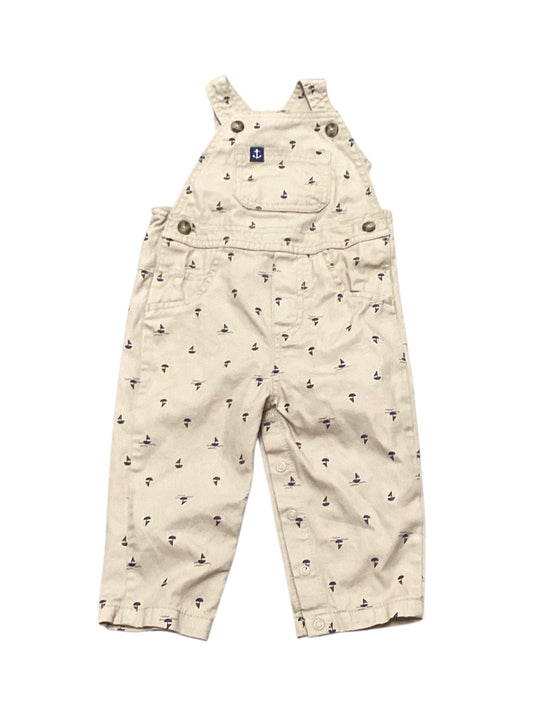 Carter’s Boys Khaki Overalls 12M