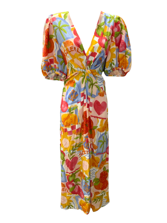 NWT White Closet Women's Dress Multi XL