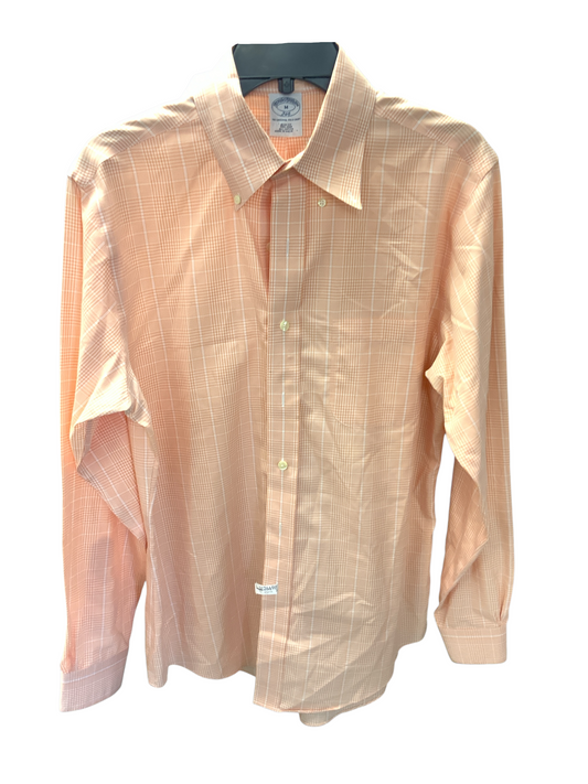 Brooks Brothers Men's Shirt Orange M