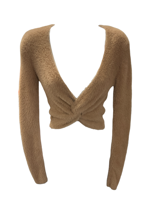 AerieReal Jr Sweater Beige XS