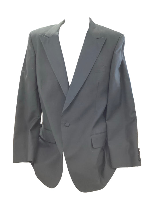 Christian Dior Monsieur Tux Coat Black 42L