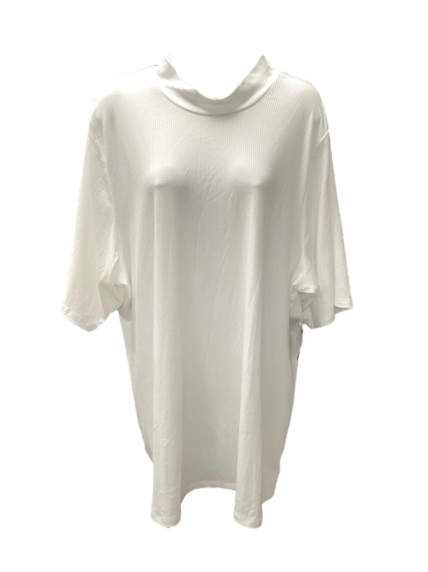 NWT Torrid Women's Mock Tunic White 28/5X