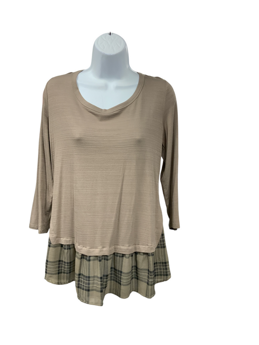 NWT Chenault Women's Shirt Brown M