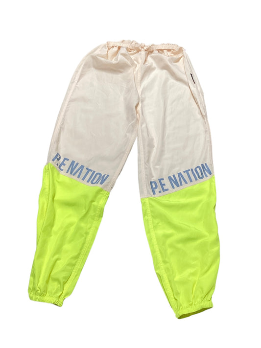 P.E Nation Women's Track Pant Citron/Pearl S
