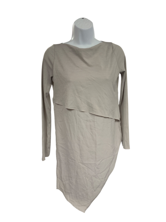 NWT Zara Women's 2Fer Top Gray S
