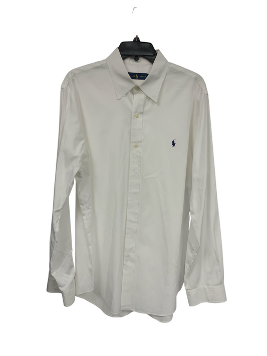 Ralph Lauren Men's Dress Shirt White XL