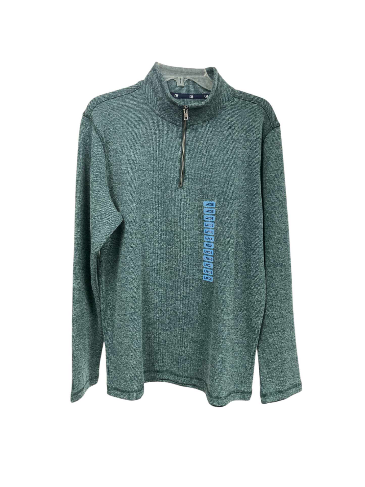 NWT Gap Men's Quarter Zip Green L