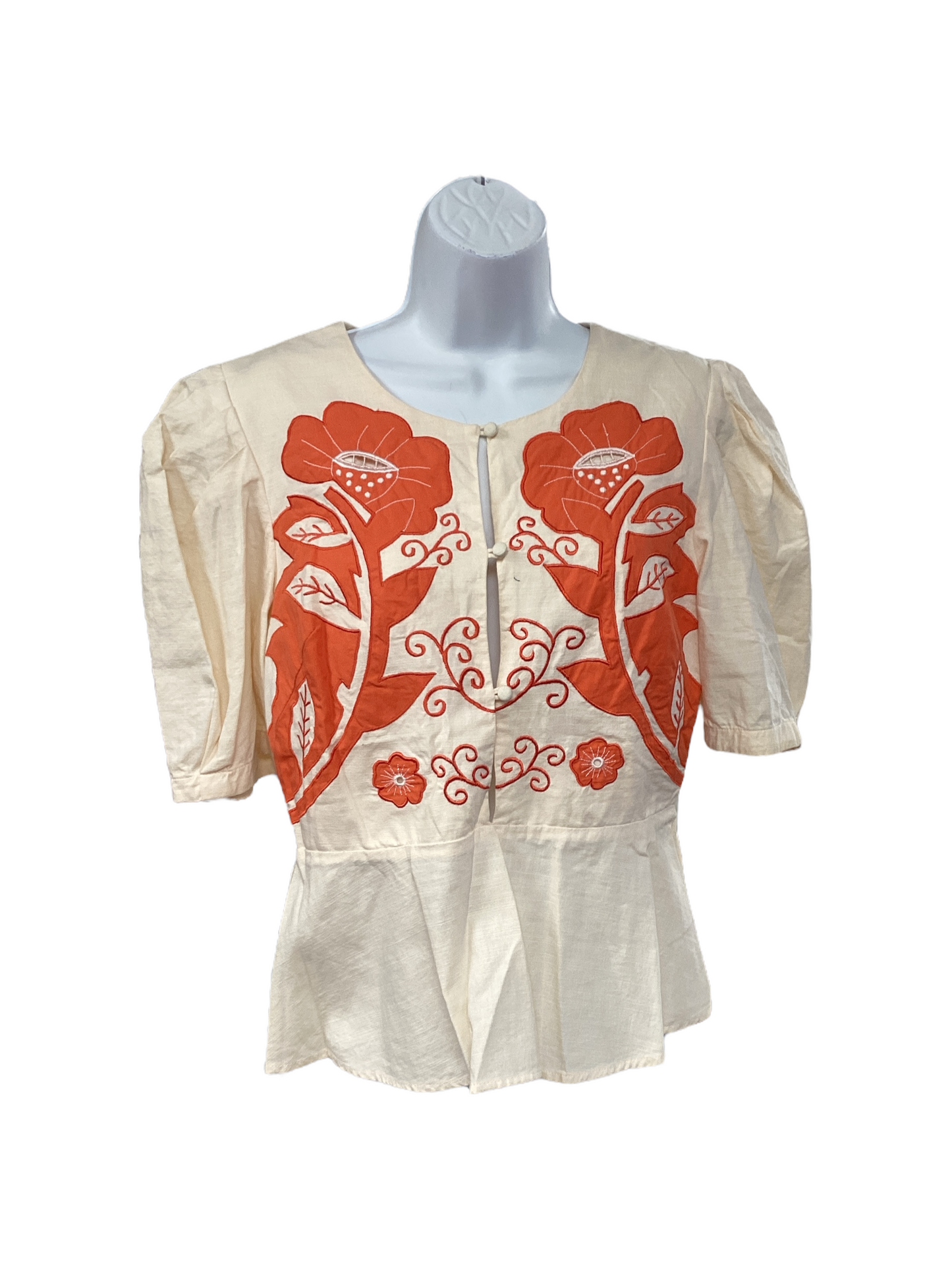 Alice McCall Women's Blouse Peach 8=M