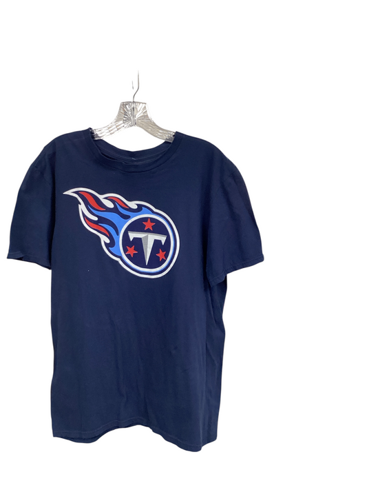 NFL Men Tennesse Titans Shirt Blue L