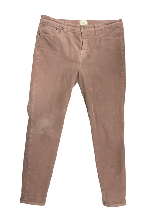J Crew Women's 5 Pkt Cord Nude 32/14=L