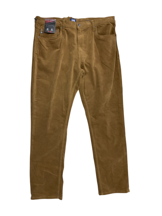 NWT Chaps Men's Pants Brown 40x32